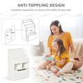 Kids Bookcase Multi Shelf Rack Organizer with Storage Drawer for Books for