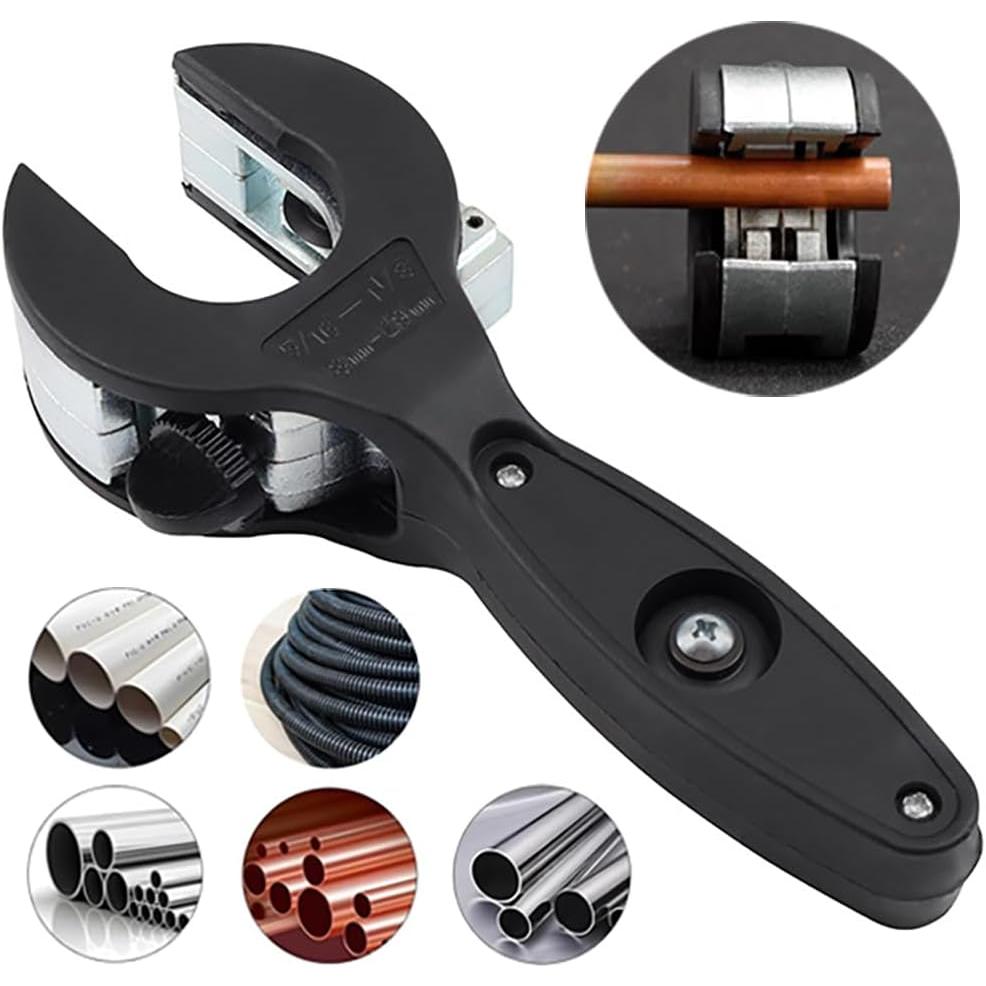 Ratchet Type Pipe Cutter One Hand Fast Pipe Cutting Tool For Copper Pvc - Image 5