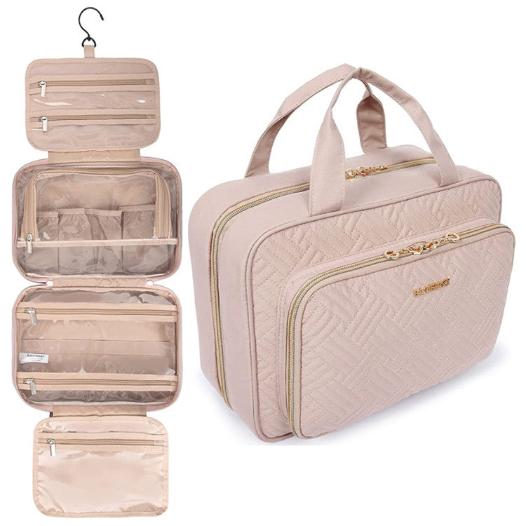 wash bag hanging travel makeup product angle 9