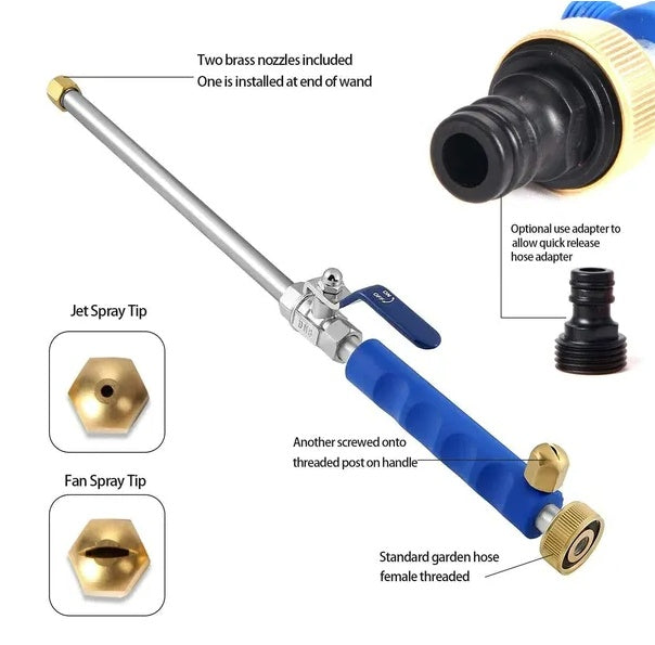 high pressure power washer water packaging and components