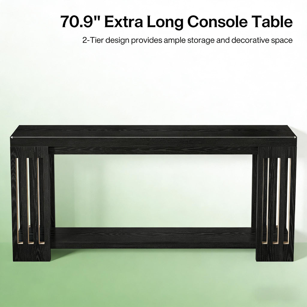 Two-Tier Entryway Sofa Table