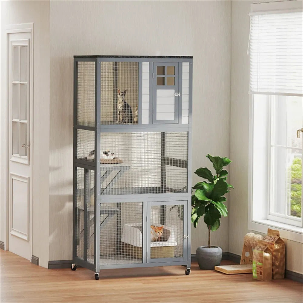 Pet Stairs/Cat Climbing Tower/Cat House - Image 2