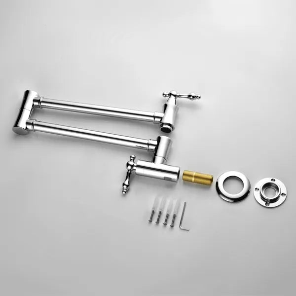 Folding faucet Pot Filler Faucet Wall Mount - Image 2