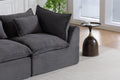 74.8" Width Cloud Couch Oversized Modular Sectional Sofa True Relax Comfy