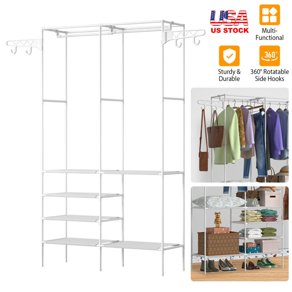 4-Layer Closet and Garment Organizer Rack