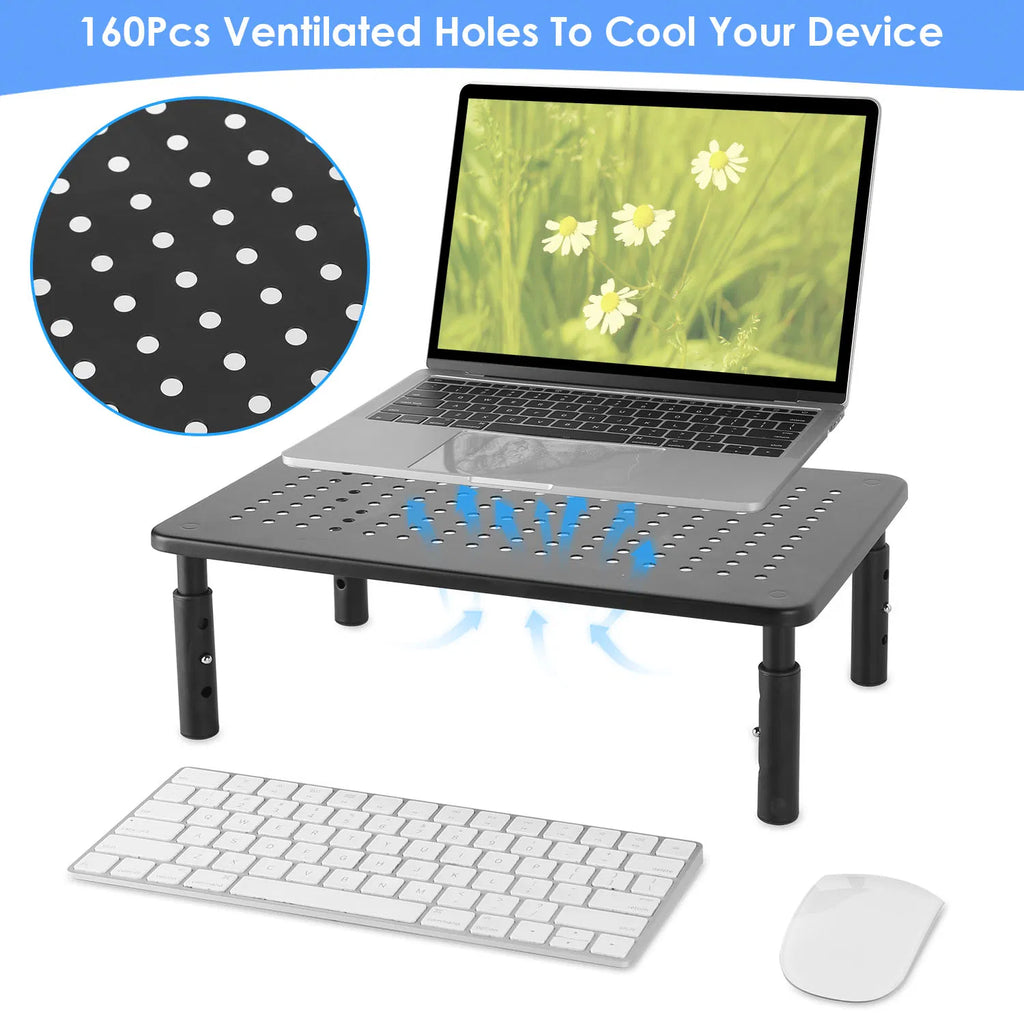 adjustable monitor riser stand 3level product angle 6