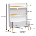 Kids Bookshelf Book And Magazine Rack Book Organizer Storage Cabinet Organizer