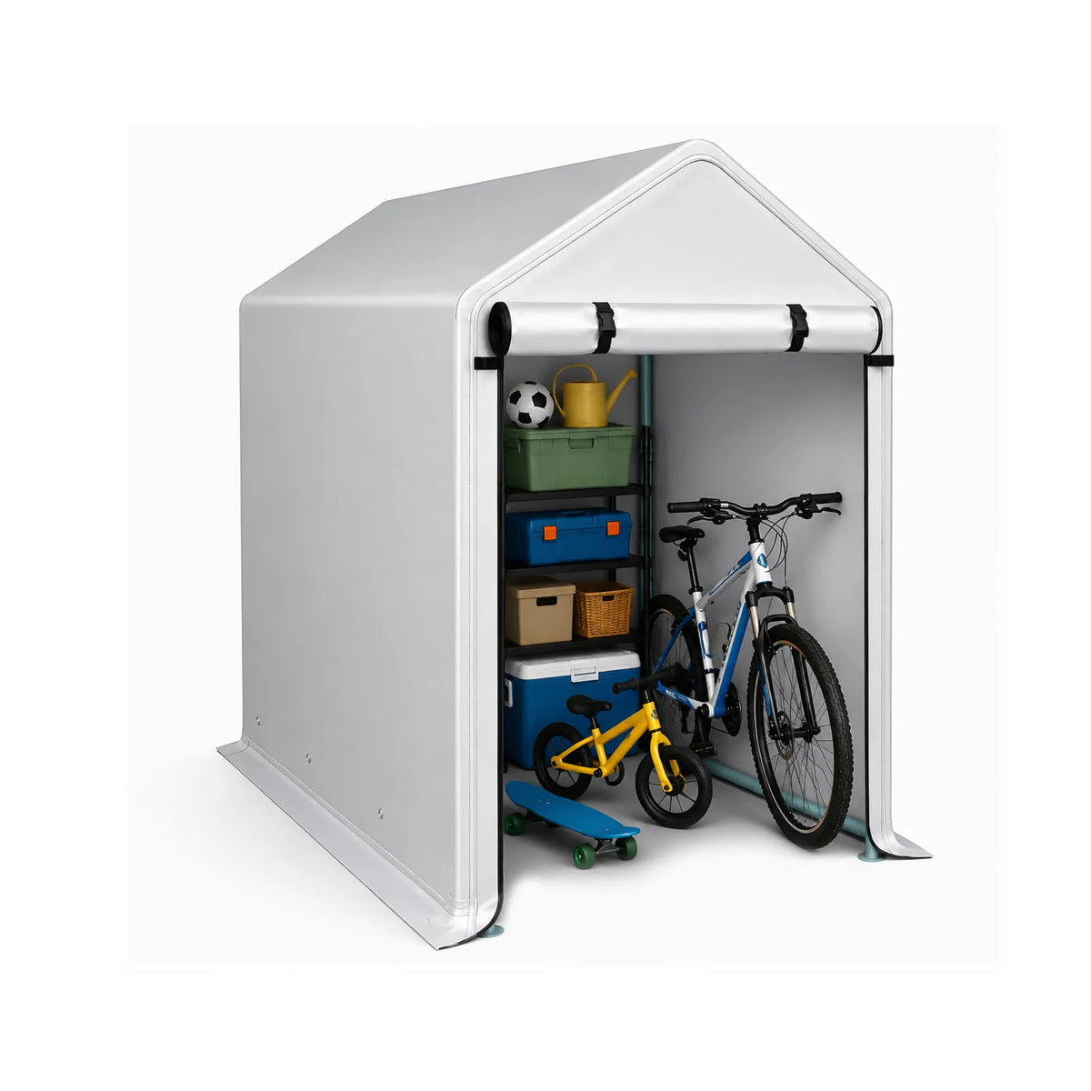 3x6 FT Storage Shed Heavy Duty Bike Tent - Image 3