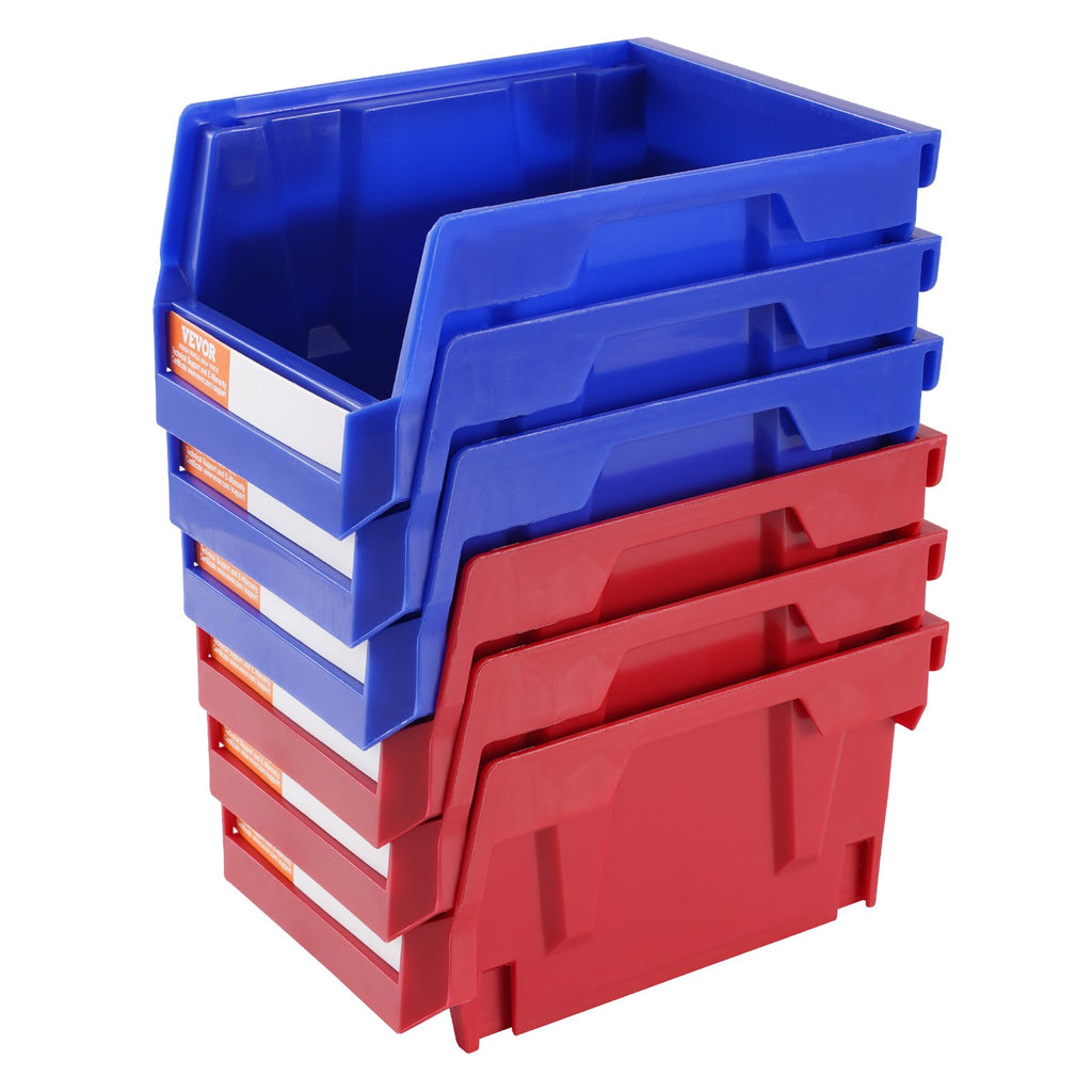 plastic storage bin hanging stackable detail and structure