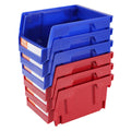 plastic storage bin hanging stackable detail and structure