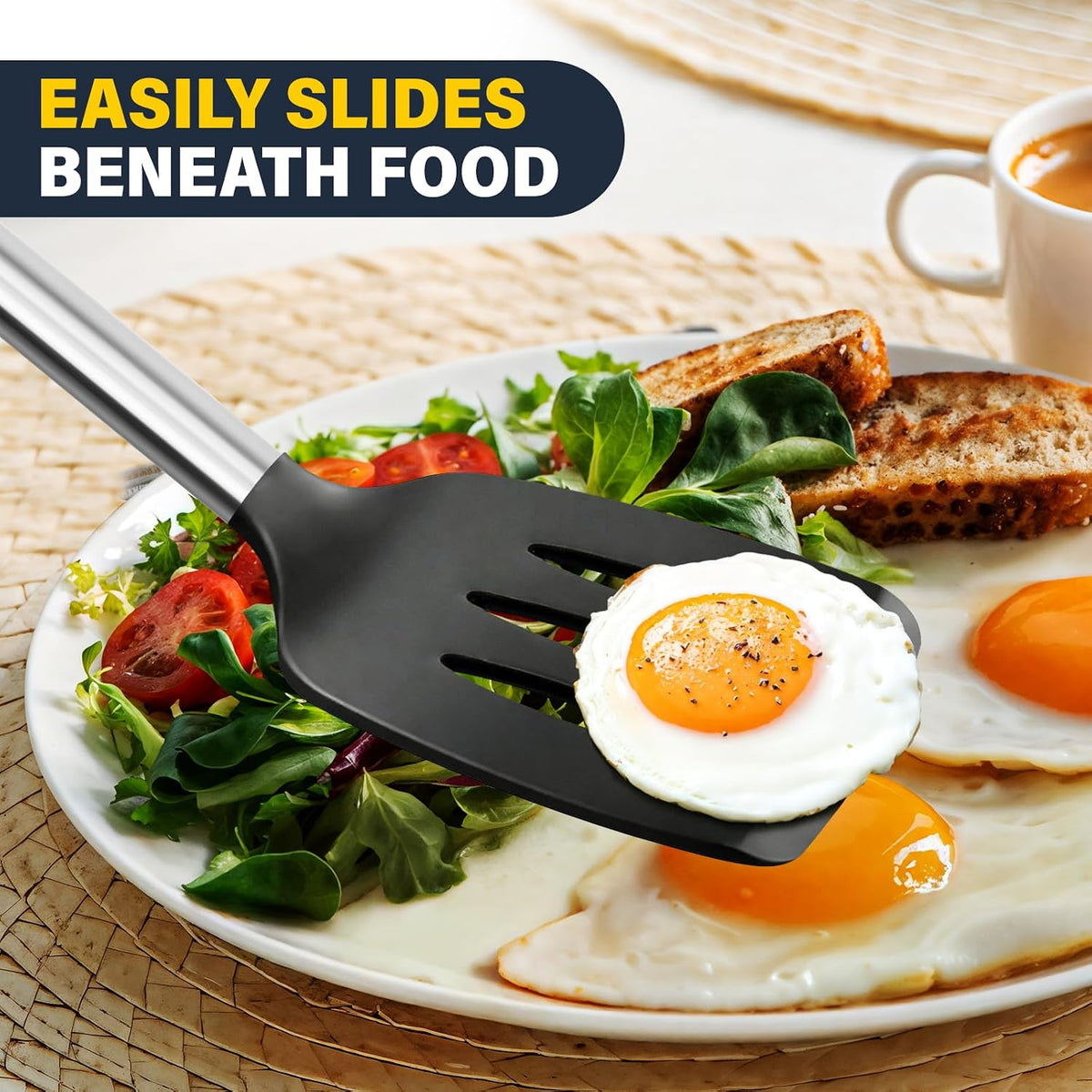 pack silicone spatula set solid in use lifestyle
