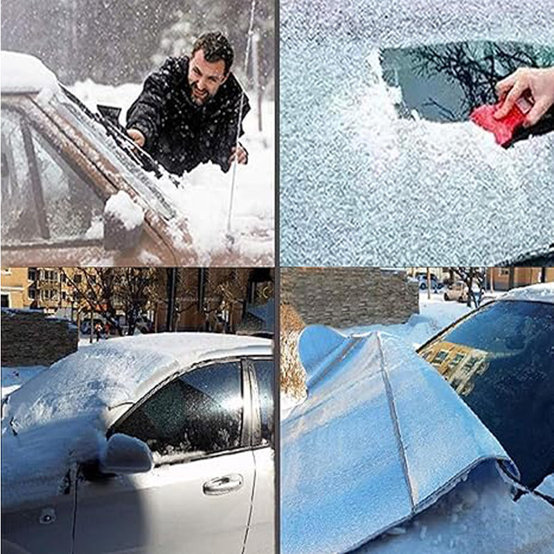 57x 37in car windshield snow packaging and components