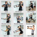 Chest Expander Spring Chest Exerciser with 22 110 lbs Resistance for Men and