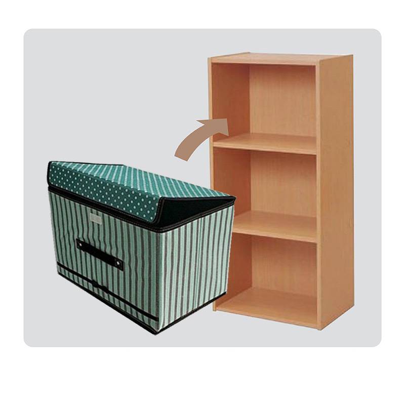 foldable fabric storage cube bin