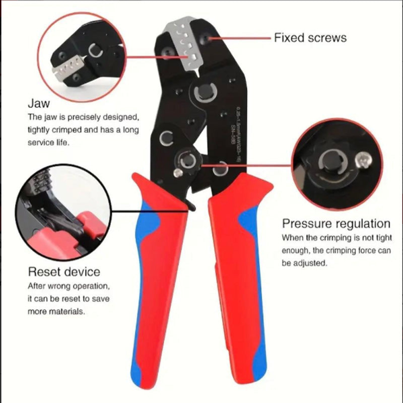 SN 58B Automotive Plug in Crimping Pliers With Multiple Jaws Are Suitable For - Image 5