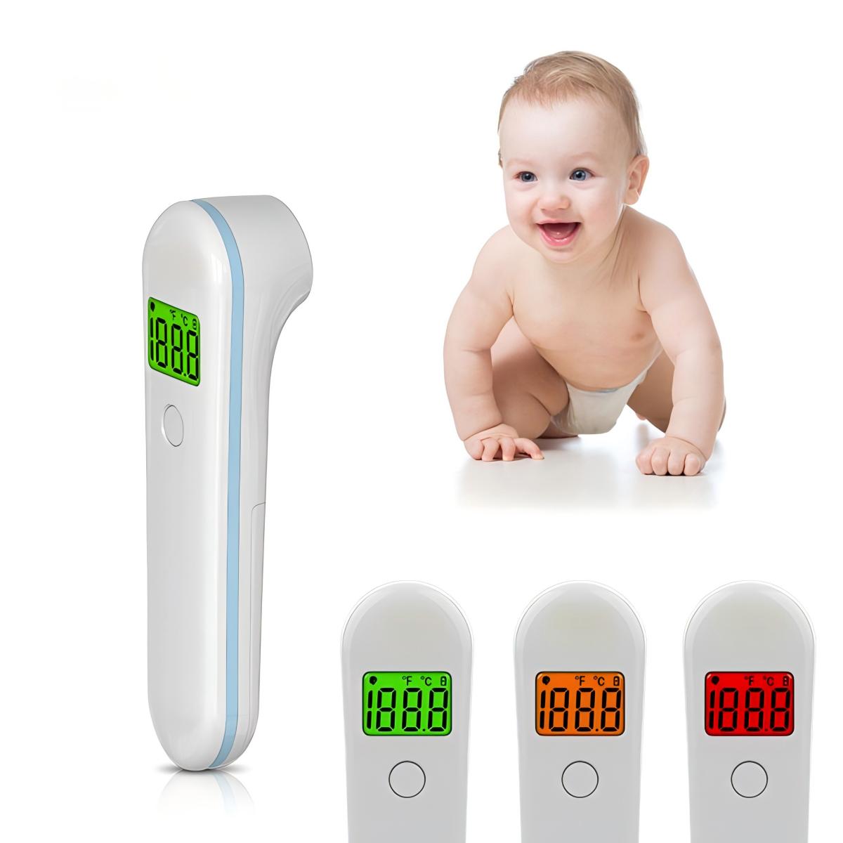 No Touch Forehead Thermometer For Adults Infrared Digital Baby Thermometer For