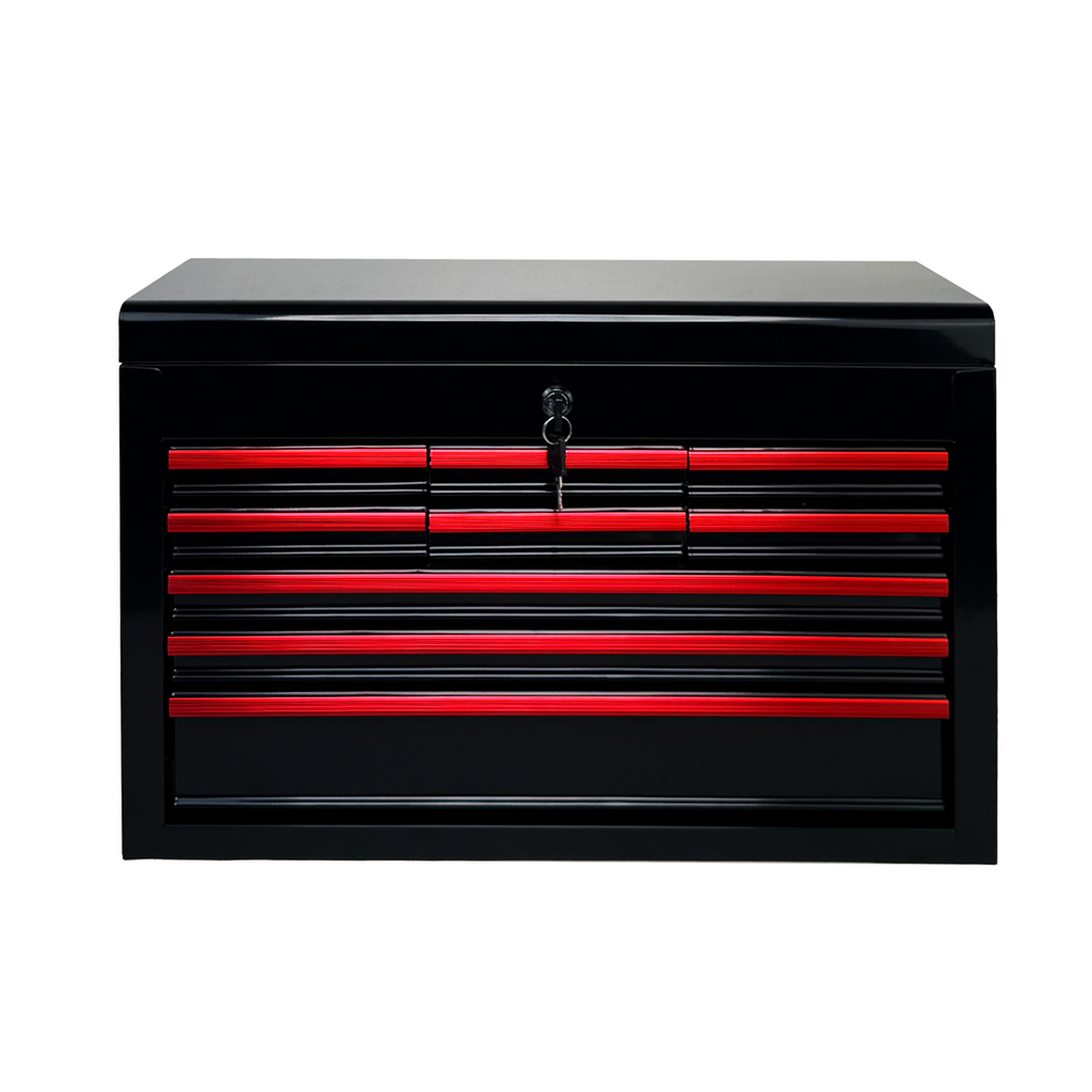 Heavy Duty Metal Tool Box 24 inch Portable Metal Tool Box with 9 Drawers - Image 4