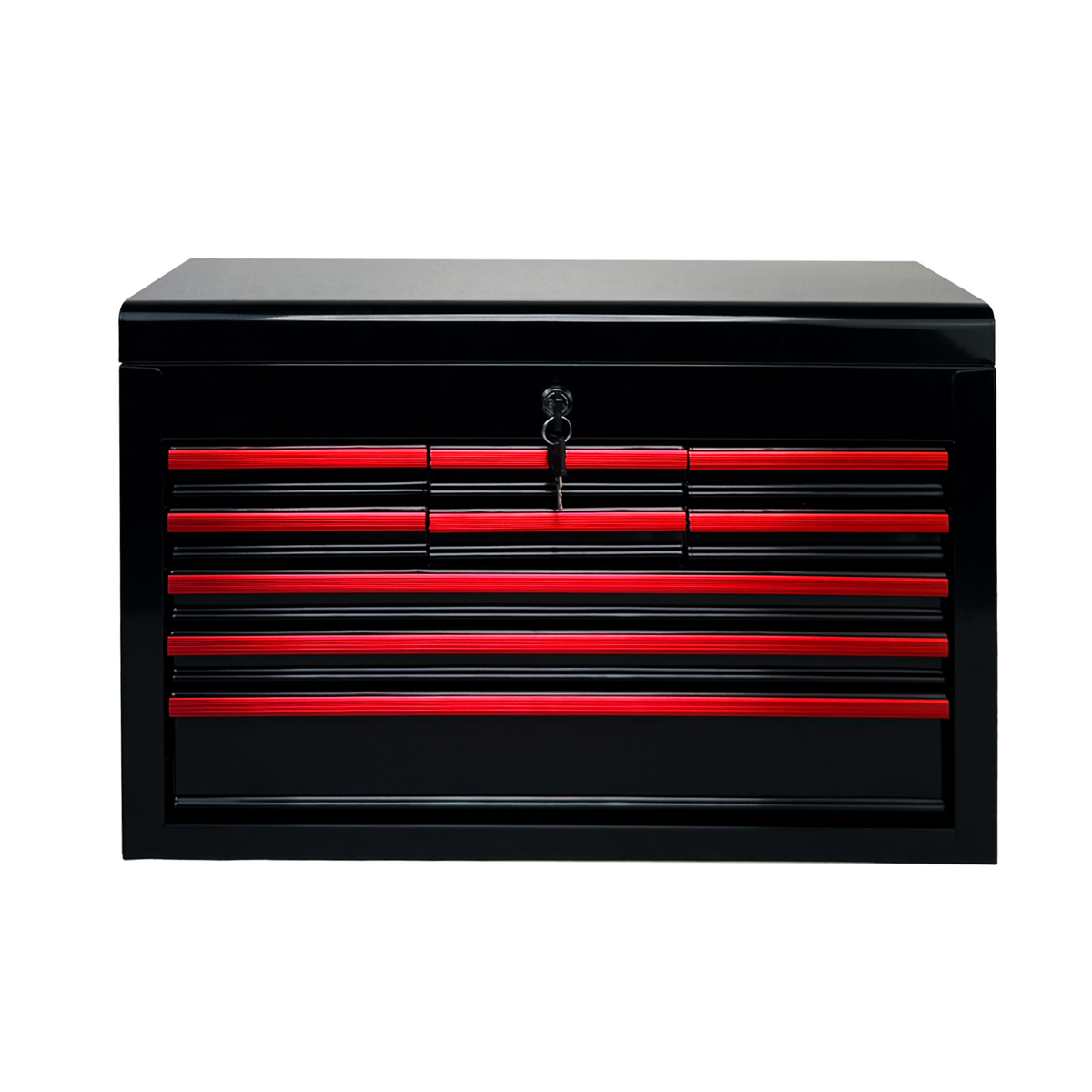 Heavy Duty Metal Tool Box 24 inch Portable Metal Tool Box with 9 Drawers - Image 4