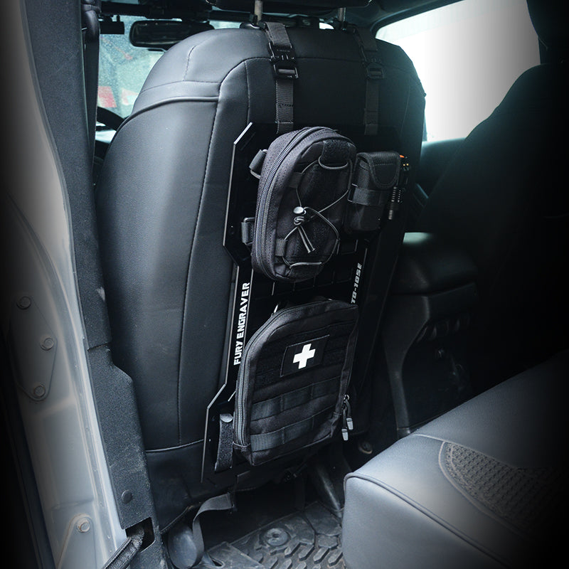 17515 Rigid Molle Panels For Vehicles Truck Mount Rack Panel Tactical Seat Back - Image 4