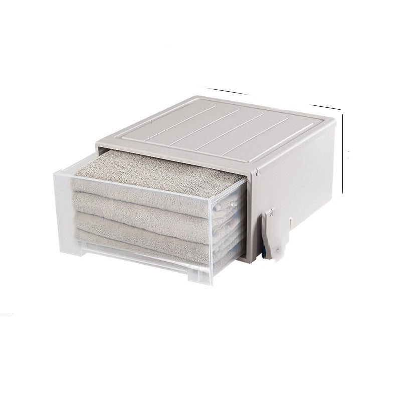 stackable plastic storage drawers