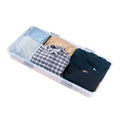 Under Bed Storage With Wheels, 39.8 X 20.1 X 5.9 Inch Underbed Containers, - Main Front View