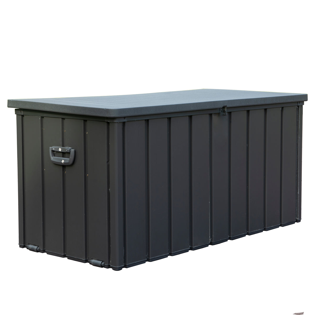 150-gallon resin outdoor deck storage box product view 2