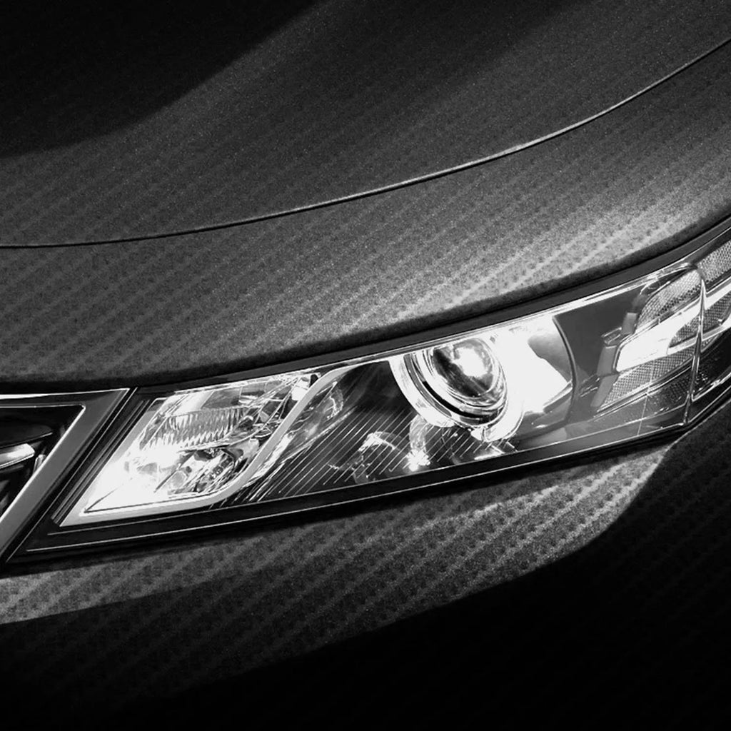 Black 7D Carbon Fiber Car Wrap High Gloss Vinyl Wrap Film Roll Bubble Free Air - Image 2
