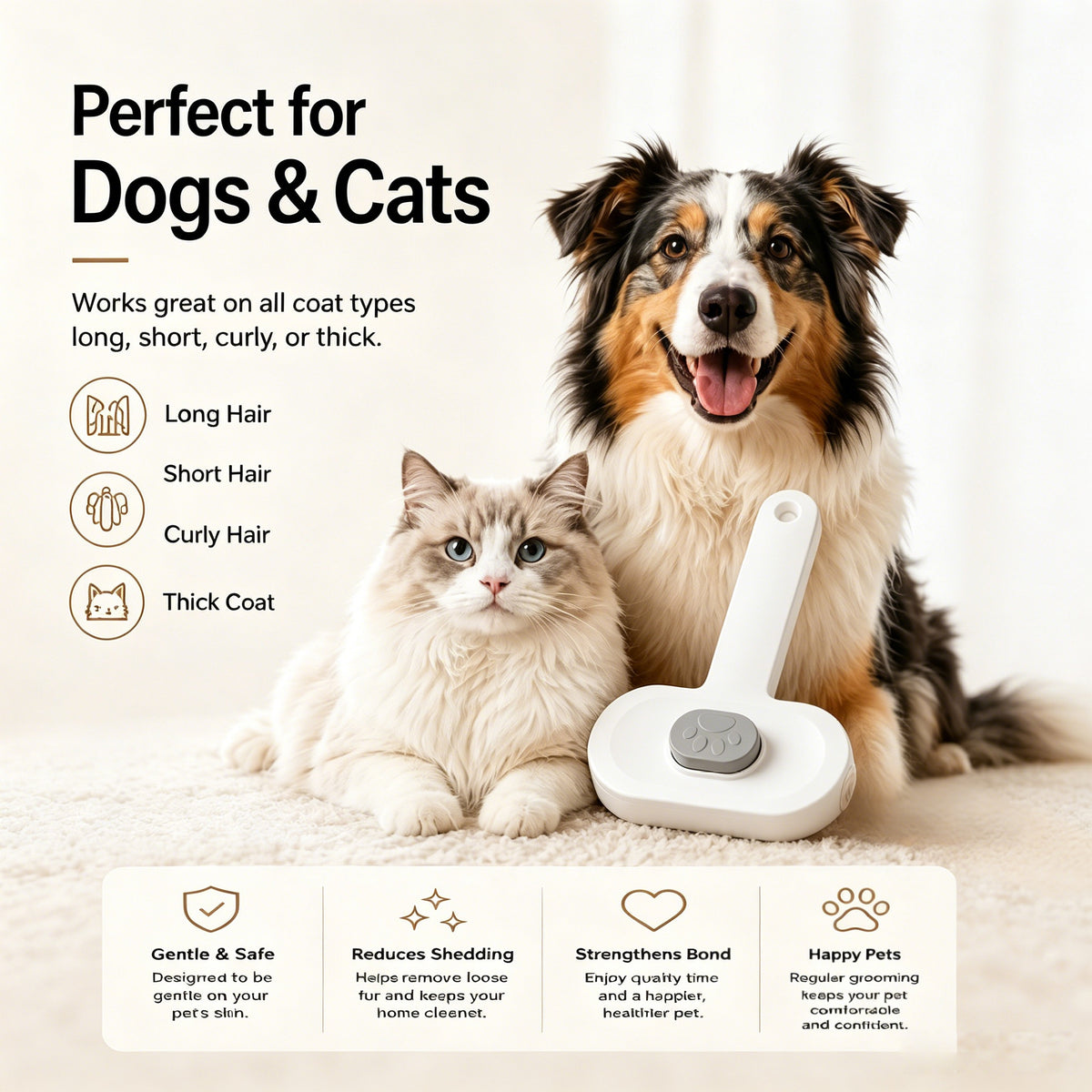 pet slicker brush for cats product angle 7