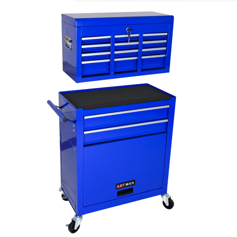8-Drawer High-Capacity Rolling Tool Chest