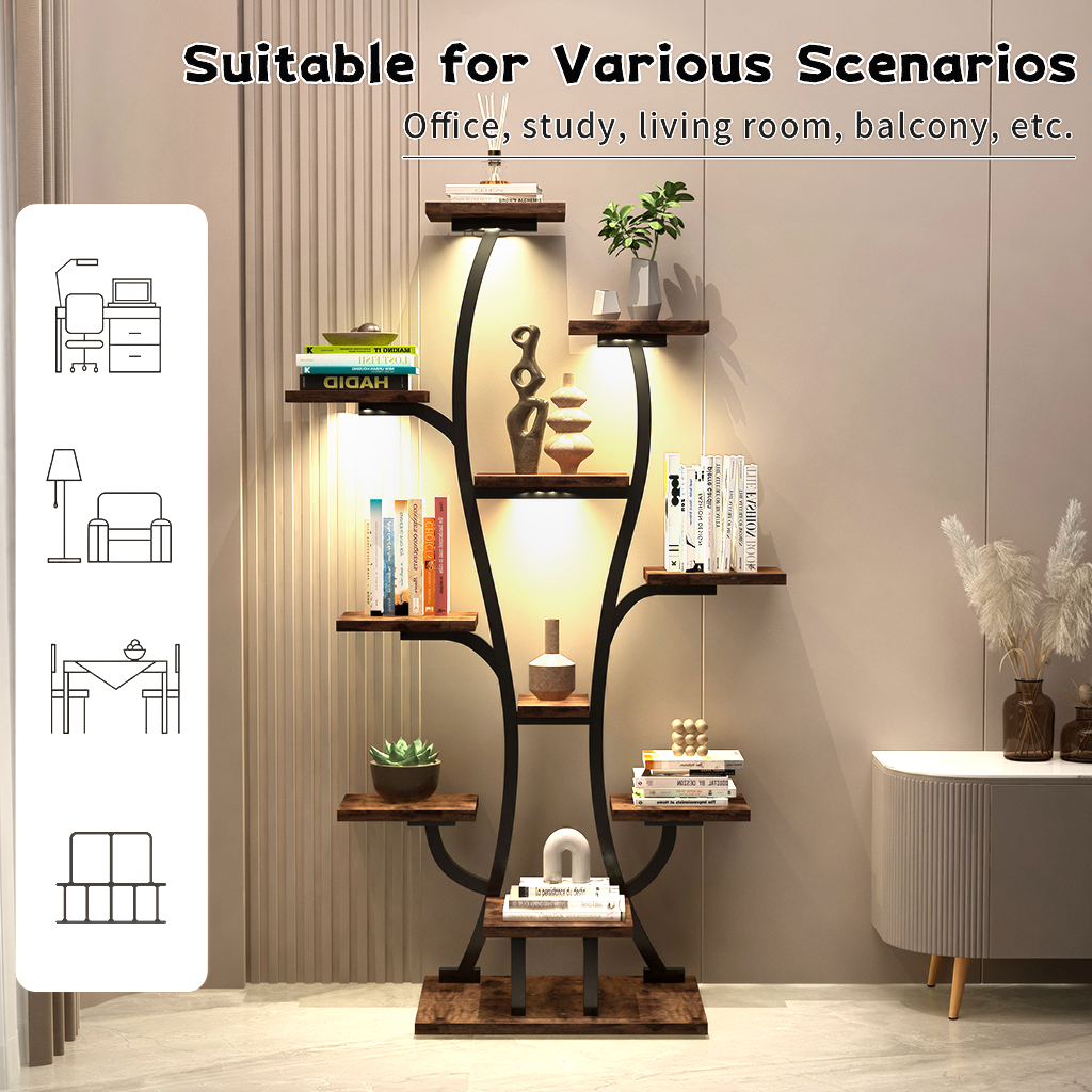 vase shape plant stand indoor detail and structure