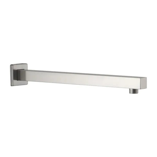 Shower Arm With Flange 1/2 NPT Tapered Threads Rain Shower Head Arm Wall