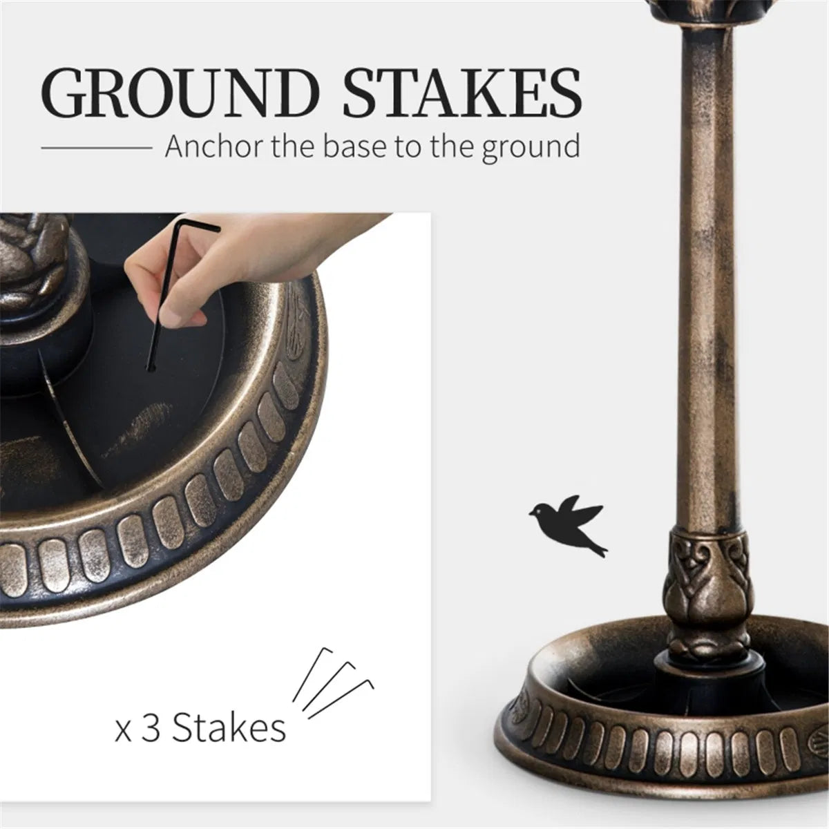 Bird Bath /Bird Feeder Bowl ( Amazon Shipping)(Prohibited by WalMart) - Image 4