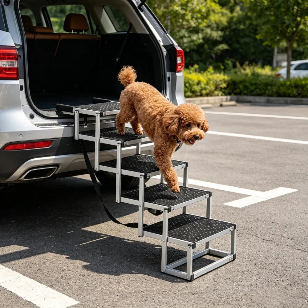 Folding Dog Car Ramp - Image 4