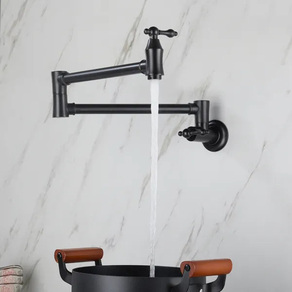 Folding faucet Pot Filler Faucet Wall Mount - Image 4