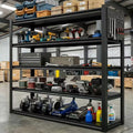 Heavy Duty 5 Tier Steel Garage Shelving Units 72 in H x 48 in W x 24 in D Storage Rack - Additional Product View 8