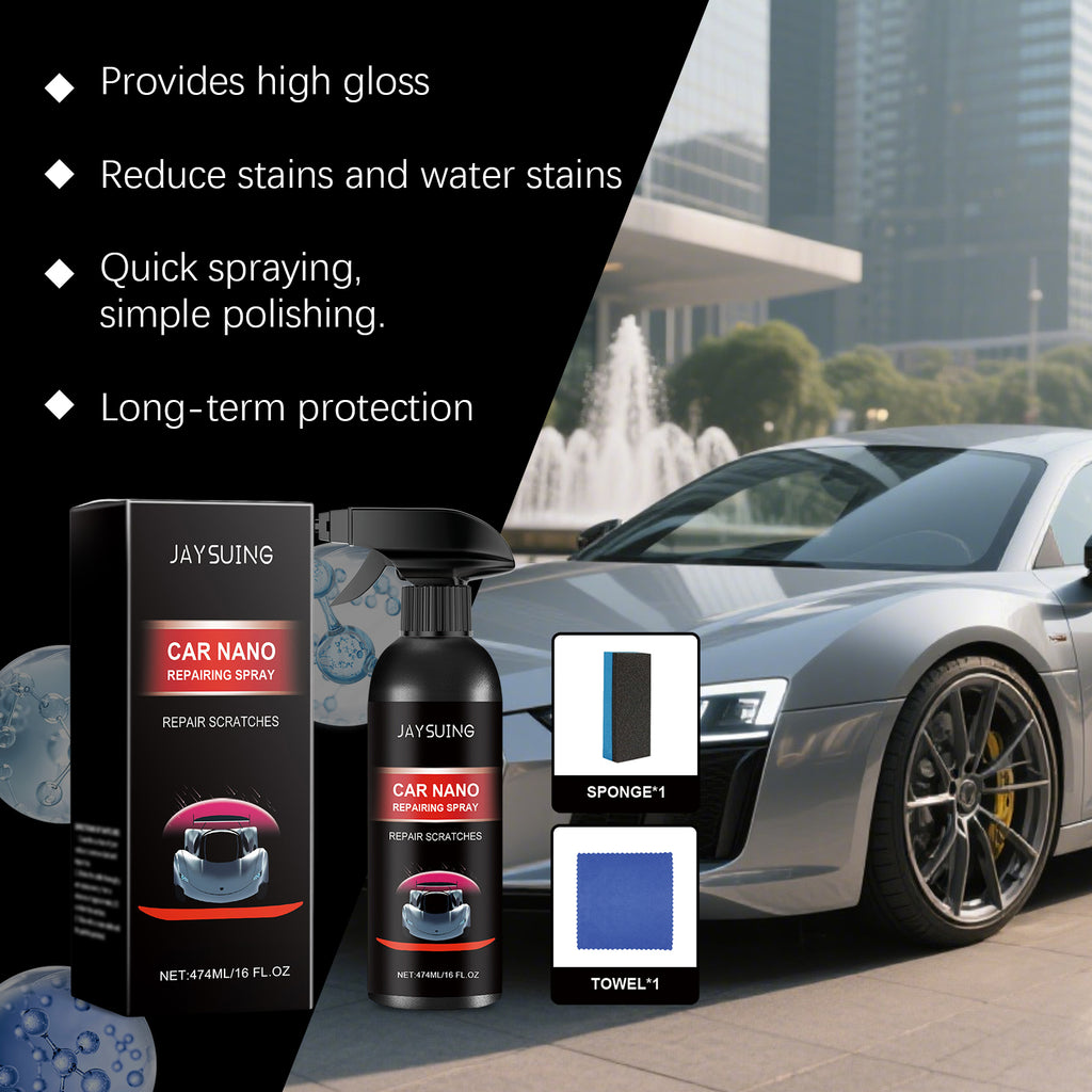 Car Coating Spray Dust Proof Decontamination Polish Gloss Sealant - Image 2