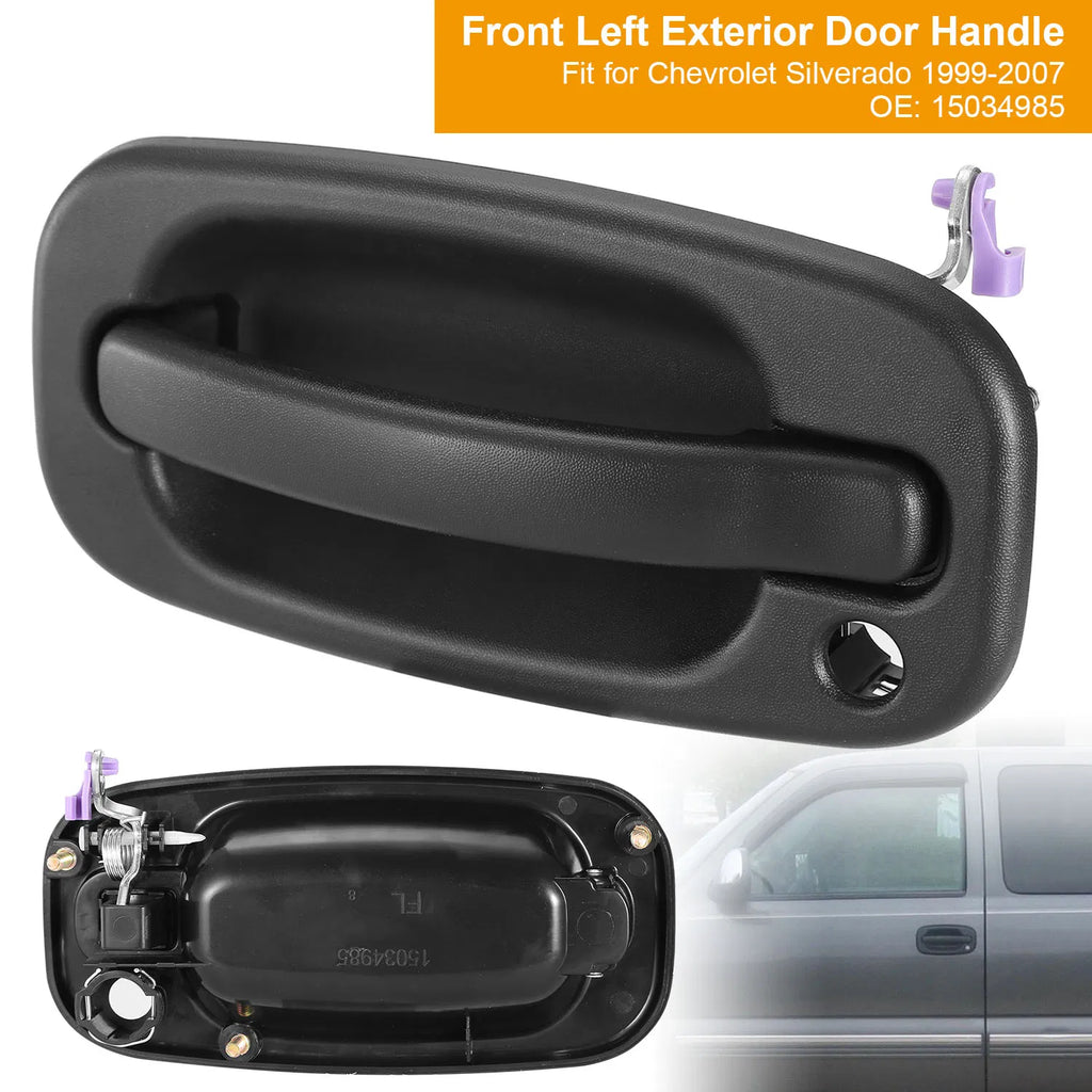For 1999 2007 Chevrolet Silverado Front Left Driver Side Handle Outside - Image 2