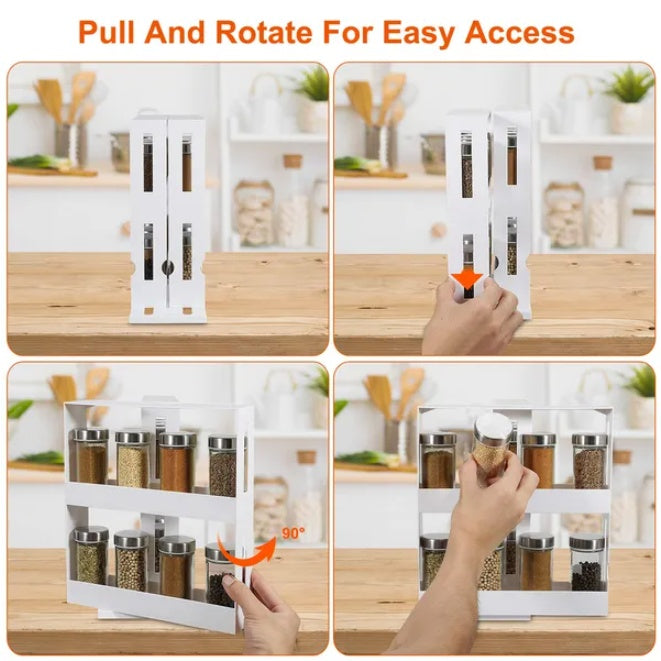 swivel cabinet organizer revolving kitchen dimensions and features