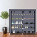 tiers portable shoe rack closet main view
