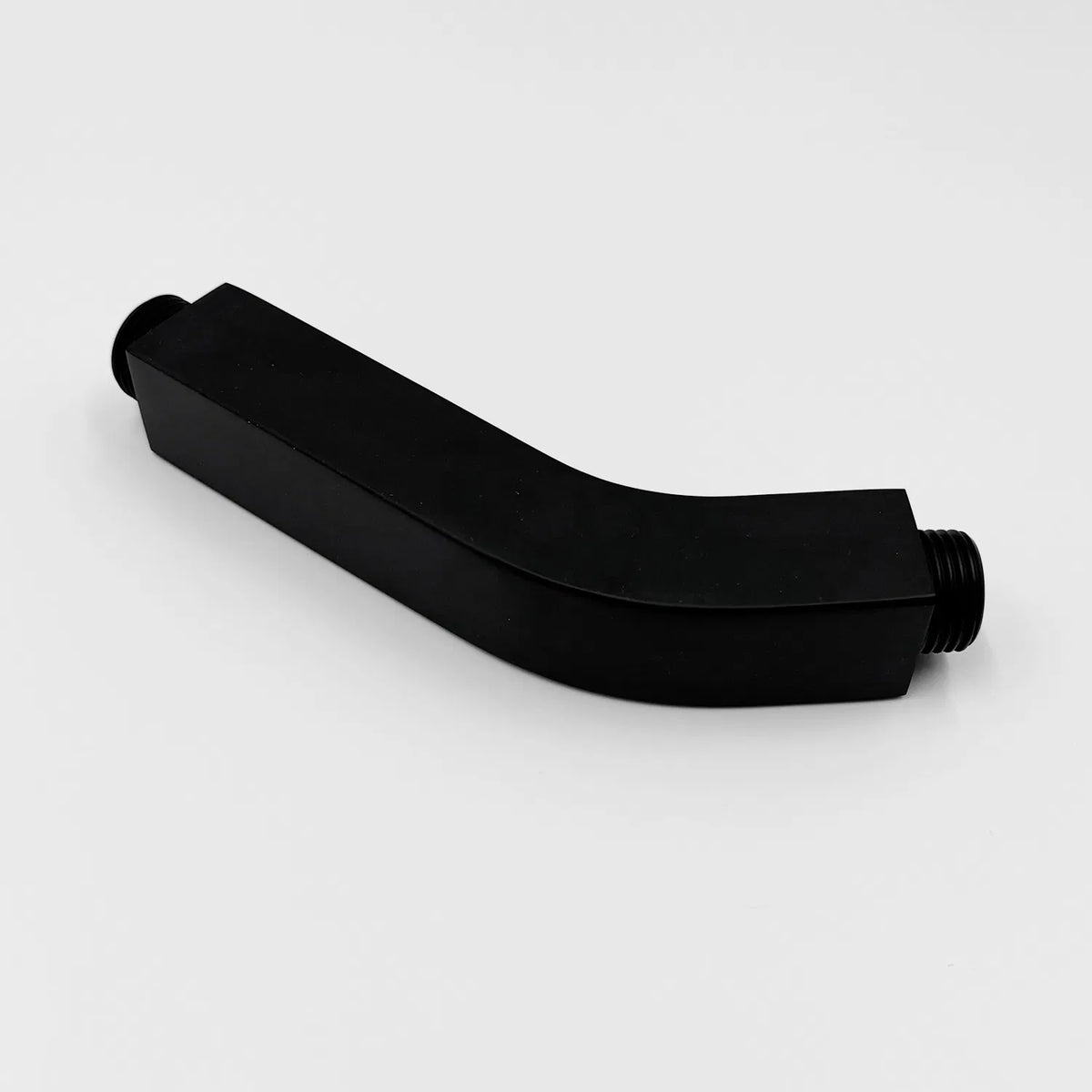 Square Shower Arm with Flange 1/2 NPT Tapered Threads Rain Shower Head Arm - Image 3