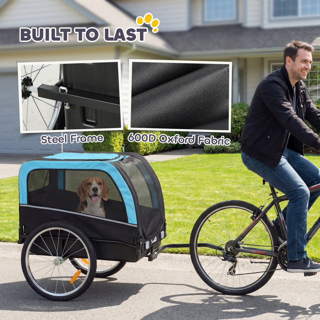 dog bike trailer pet cart product angle 6