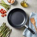 Ceramic Nonstick Egg Pan Aluminum Frying Pan with Stainless Steel Base Oven
