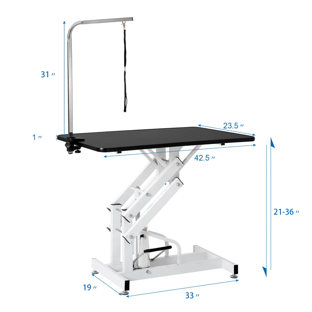 Hydraulic Dog Pet Grooming Table Heavy Duty Big Size Z Lift Pet Grooming Table - Image 2