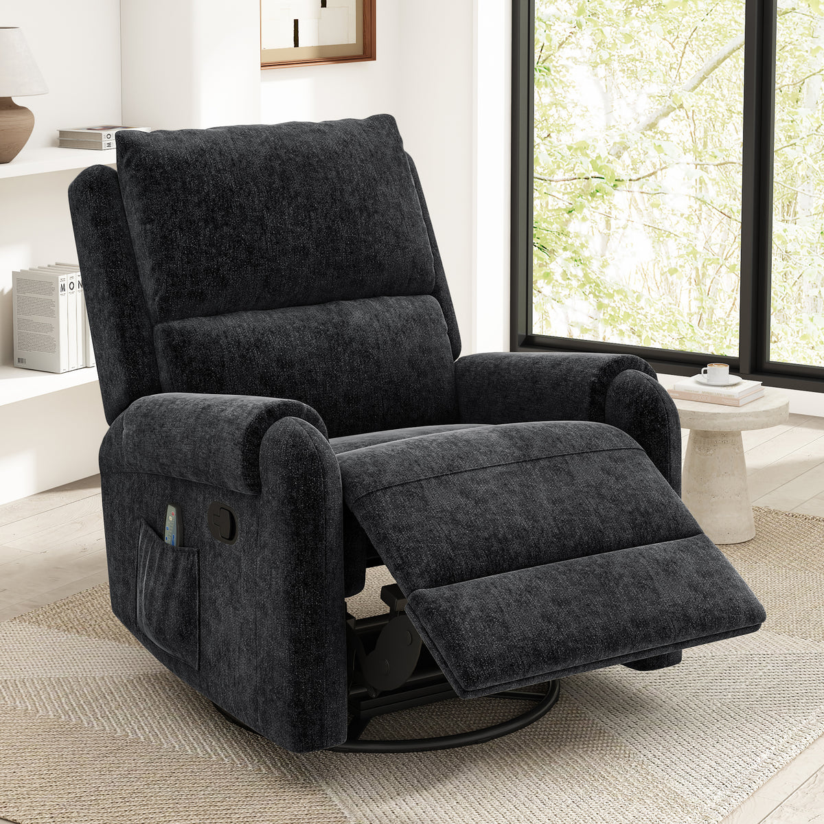 Manual Recliner Massage Recliner Chair Nursery Recliner Chair Swivel Rocker - Image 2