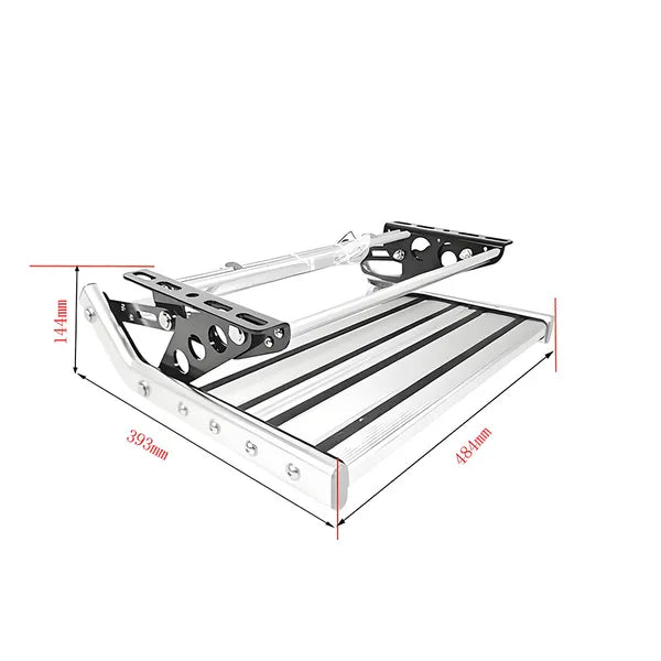 Manual Single Layer RV Step Anti slip Pedals With Enhanced Aluminum Alloy - Image 2