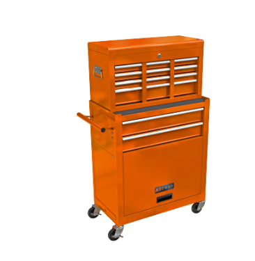 8-Drawer Rolling Tool Chest with Removable Top Box