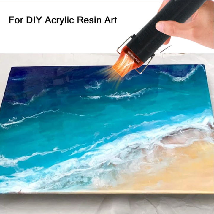 Mini Heat Gun DIY Electric Nozzles Tool Hot Air Gun Embossing Drying Paint USA - Image 3