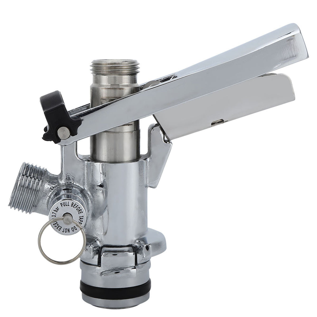 G5/8 U Type Stainless Steel Beer Keg Coupler Dispenser Accessory For Home Bar - Image 3