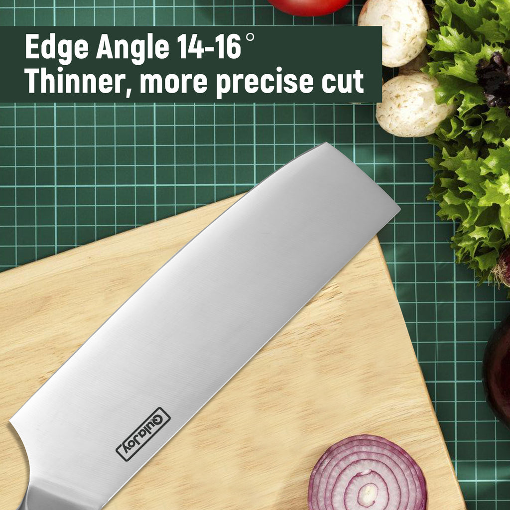 Vegetable Cleaver Japanese Cleaver 6.5 Inch Chopping Knife High Carbon - Image 2