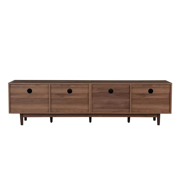 76" TV Stand with Drawers for Living Room/Bedroom Modern Chic Entertainment - Image 5